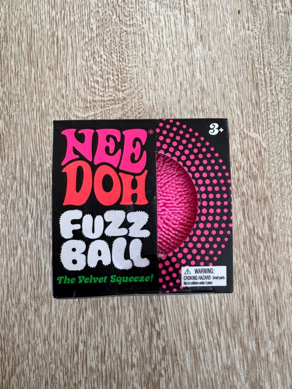 NEE DOH Fuzz Ball - Pink